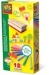 SES Creative crayons de couleur avec essuie-glace junior 13-pièces photo 1