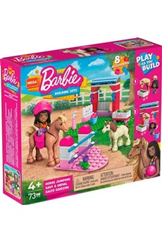 autres jeux de construction mega bloks jeu de construction mega construx barbie coffret saut à cheval