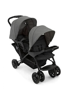 Poussette Double Stadium Duo Gris foncé