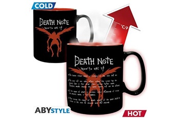 tasse et mugs abysse corp mug heat change - death note - kira