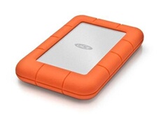 Disque Dur Portable Rugged Mini USB 3.0 2 To Orange