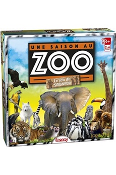 jeux classiques lansay jeu de société une saison au zoo le jeu du soigneur