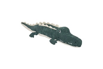 doudou atmosphera for kids - peluche enfant crocodile emile 80cm vert