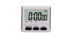Gvolatee Minuteur Cuisine Mécanique Magnétique 60 Minutes - Acier Inoxydable