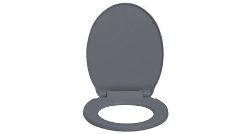 Balayette et abbat WC Helloshop26 Siège de toilette à fermeture en