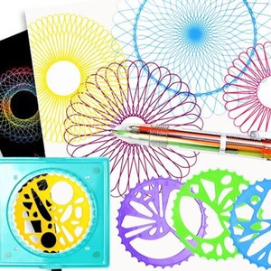 Spiral Designer Kit Créatif Spirograph Avec Cahier Et Stylo - Dessin Géométrique