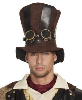 Boland Capa Steampunk, Color Marrón, Talla única (54555