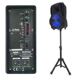 Enceintes, baffle et amplis DJ Ibiza Sound Système portable autonome 8 Enceintes, baffle et amplis DJ Ibiza Sound Système portable autonome 8