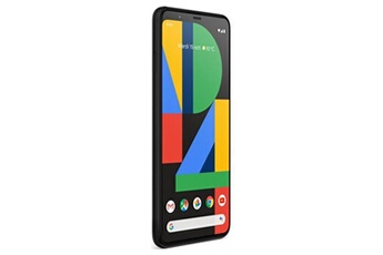 Smartphone Google Pixel 4 XL - 4G smartphone - RAM 6 Go / Internal Memory 64 Go - écran OEL - 6.3" - 2x caméras arrière 12,2 MP, 16 MP - front camera 8 MP - juste noir