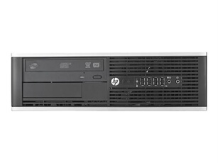 Compaq 8200 Elite - SFF Core i5 2500 / jusqu'à 3.7 GHz - vPro - RAM 4 Go - HDD 500 Go - DVD SuperMulti - HD Graphics 2000 - Gigabit Ethernet - Win 7