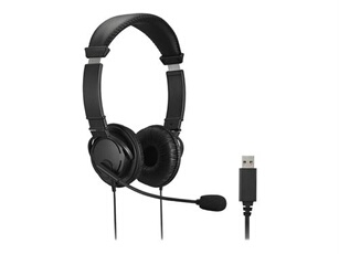 USB Hi-Fi Headphones - Ecouteurs avec micro - sur-oreille - filaire - USB