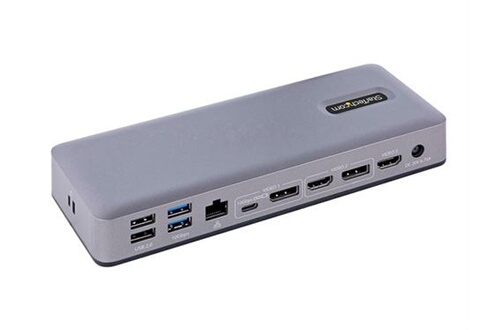 Station d'accueil PC portable StarTech.com USB-C Docking Station - Multi  Monitor HDMI/DP/DP