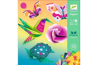 autres jeux créatifs djeco jeu créatif origami tropiques