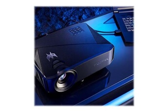 Vidéoprojecteur Acer Predator GD711 - Projecteur DLP - LED - 3D - 1450 ANSI lumens - 3840 x 2160 - 16:9 - 4K - 802.11a/b/g/n/ac wireless / Bluetooth 4.2 / Miracast - noir