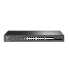 JetStream TL-SG3428 - Commutateur - Géré - 24 x 10/100/1000 + 4 x Gigabit SFP - Montable sur rack