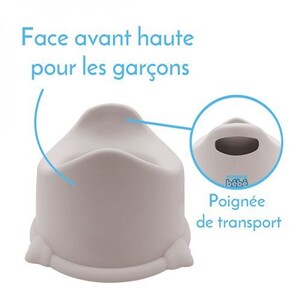 Omabeta Pot de toilette pour bébé Pot de toilette émulationnel pour bébé, grande taille Omabeta Pot de toilette pour bébé Pot de toilette émulationnel pour bébé, grande taille