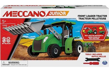 Meccano GENERIQUE Tracteur à remorque à construire Meccano Junior