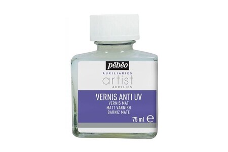 Autres accessoires de dessin et peinture Pebeo Vernis mat anti-UV pour peinture - 75 ml -