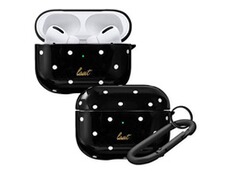 Accessoires audio Laut DOTTY - Étui pour écouteurs - polycarbonate - noir - pour Apple AirPods Pro