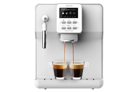 Cafetière filtre Cecotec Machine à café méga-automatique Power Matic-ccino 6000 Série Bianca S