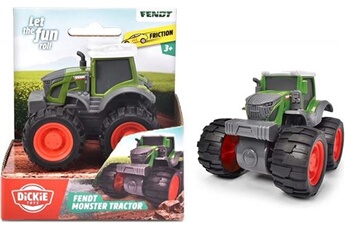 véhicule électrique pour enfant dickie tractor monster farm 9 cm