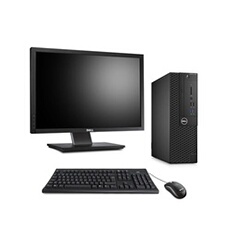 Ordinateur de bureau - OptiPlex 3050 SFF - 8Go - SSD 240Go + Ecran 22 - Intel Core i5 - 8 - 240 - Microsoft Windows 10
