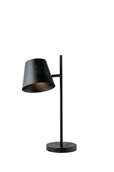 lampe à poser fan europe colt lampe de bureau grise 33.5x55cm