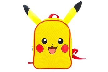sacs à dos scolaires generique la plume doree sac à bretelles scolaire pokémon pikachu 32 cm