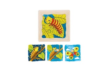 puzzle goki - puzzle en bois métamorphose du papillon