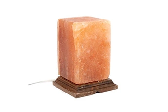 lampe à poser bio-elements - lampe cristal de sel cube
