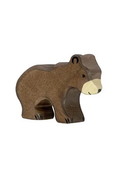 holtztiger - figurine holtztiger ours brun petit