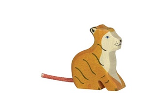 holtztiger - figurine holtztiger petit tigre assis