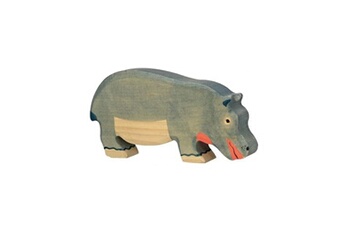 figurine de collection holztiger holtztiger - figurine hippopotame