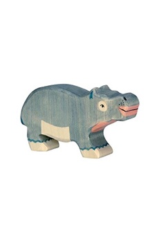 holtztiger - figurine holtztiger petit hippopotame