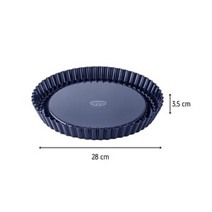Dr. Oetker Back-Liebe Stampo Per Torte Smaltato 30 Cm – Antiaderente E Resistente Ai Graffi