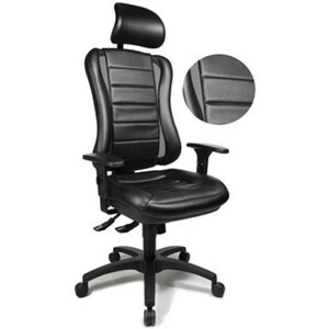 Fauteuil De Bureau Pacific Avec Un Repose-pieds Intégré Noir - Chaise Fauteuil De Bureau Pacific Avec Un Repose-pieds Intégré Noir - Chaise