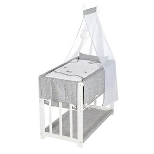 BestCare Matelas Pour Couffin Et Berceau 80x40x6cm - Matelas Landau Bébé Respirant Réversible