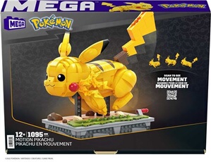Jeu de construction Pokémon Pikachu en mouvement