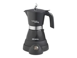 Cafetière Électrique Moka 2-4 Tasses 400W Sans Fil Noir Cafetière Électrique Moka 2-4 Tasses 400W Sans Fil Noir