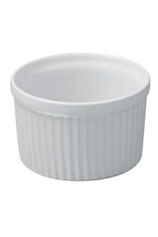 plat / moule generique revol 612511 moule a souffle individuel porcelaine blanc 6,5 cm