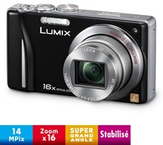 Lumix DMC-TZ18 EF-K Noir