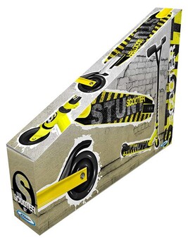 Monopattino Stamp Freestyle - Ruote PU 88a, Freni Su Parafango, Colore Giallo - Foto 4