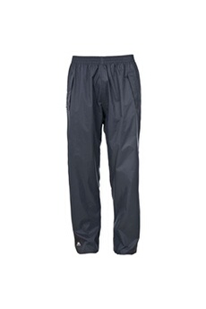 pantalon sportswear trespass qikpac - sur-pantalon imperméable et coupe-vent - homme (xl) (gris)