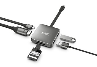 Mini station USB Type C Urban Factory Hubee TCM05UF - vue 5