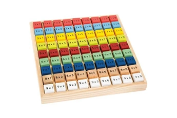 puzzle legler jeu d'apprentissage tables de multiplication en bois
