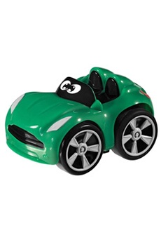 voiture chicco mini véhicule mécanique turbo touch stunt vert