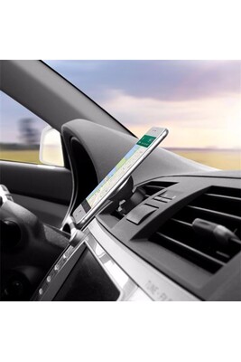 Accessoire téléphonie pour voiture GENERIQUE Support Voiture Magnetique  pour SAMSUNG Galaxy Tab A Smartphone avec Aimant Ventilateur Universel 360  Rotatif (ARGENT)