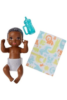 Poupée Barbie Famille Skipper baby-sitter, petite figurine bébé et accessoires, jouet pour enfant, FHY82 de Barbie