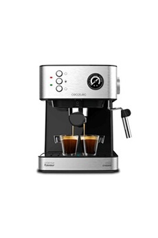 Cafetière filtre Cecotec Machine à Café Power Expresso 20 Professionale pour Expresso et Cappuccino de 20 bars avec Buse Vapeur Orientable. 850W. 1,6L