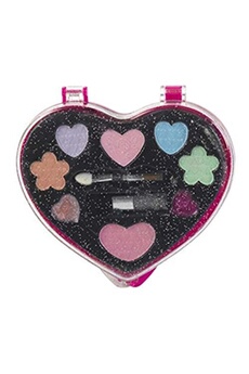déguisement enfant klein princess coralie maquillage coeur grand 3 pièces rose